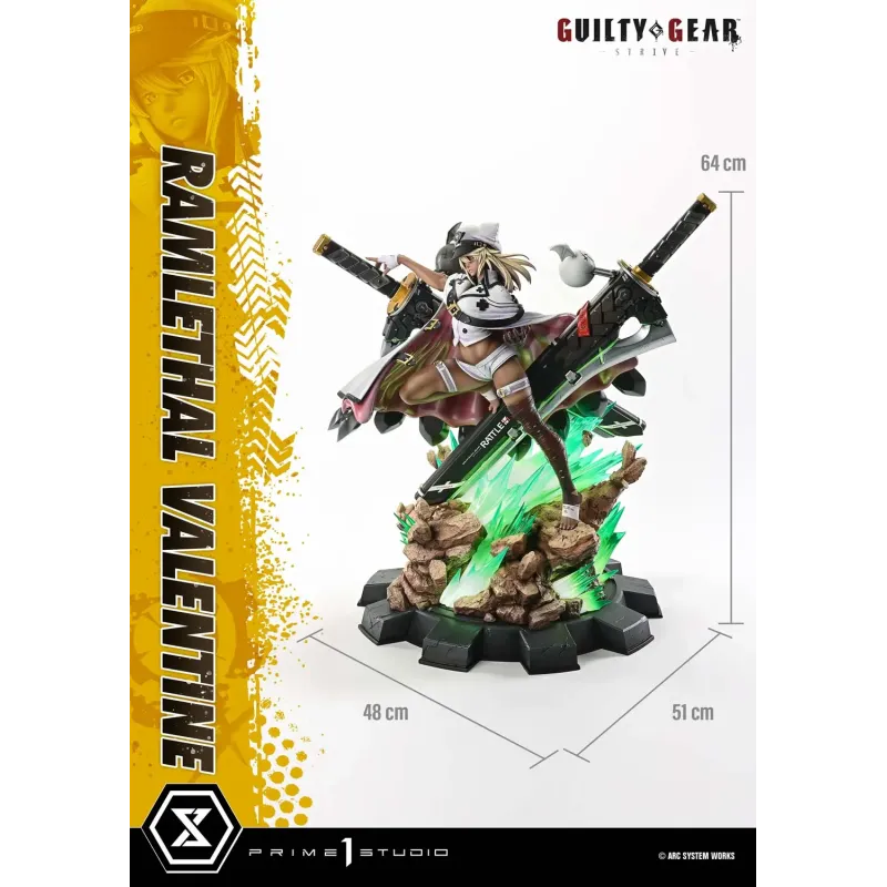 GUILTY GEAR RAMLETHAL VALENTINE Prime 1 Studio - Figura Coleccionable