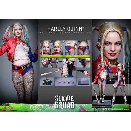 Harley Quinn HOTTOYS - Figurine DC Comics Collectionnable