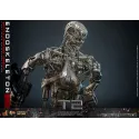 The Terminator T800 Endoskeleton HOTTOYS 1/6 Diecast - Battle Damage