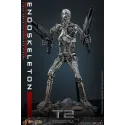 The Terminator T800 Endoskeleton HOTTOYS 1/6 Diecast - Battle Damage