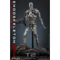 The Terminator T800 Endoskeleton HOTTOYS 1/6 Diecast - Battle Damage