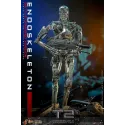 The Terminator T800 Endoskeleton HOTTOYS 1/6 Diecast - Battle Damage
