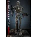 The Terminator T800 Endoskeleton HOTTOYS 1/6 Diecast - Battle Damage
