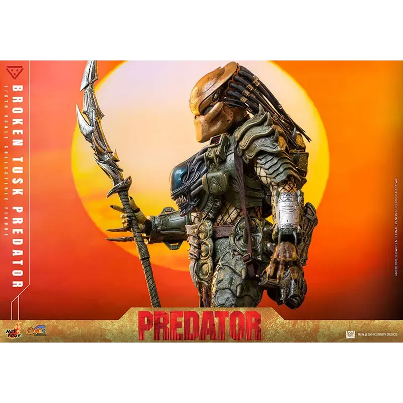 Predator Broken Tusk Hot Toys - Epic Collectible Figure