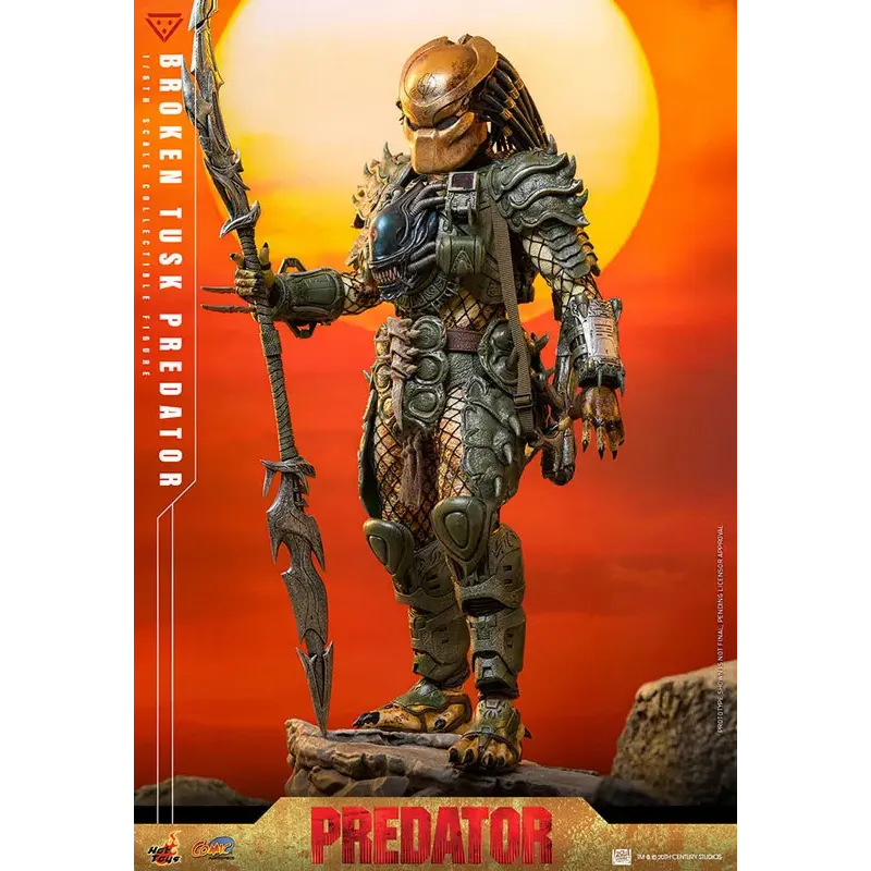 Predator Broken Tusk Hot Toys - Epic Collectible Figure