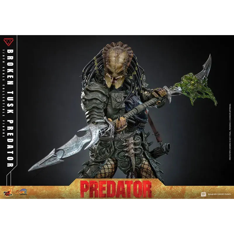 Predator Broken Tusk Hot Toys - Epic Collectible Figure