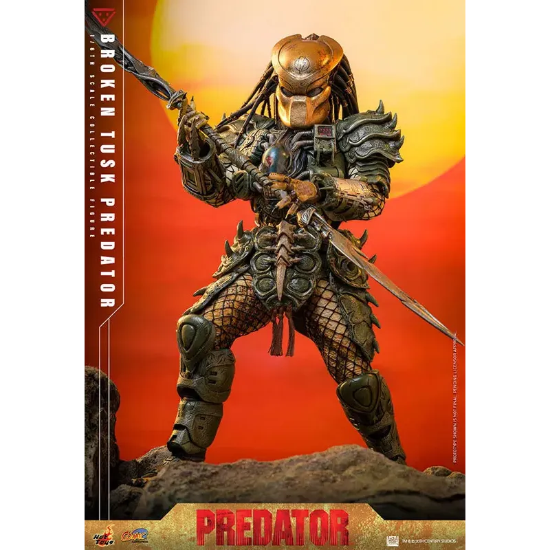 Predator Broken Tusk Hot Toys - Epic Collectible Figure