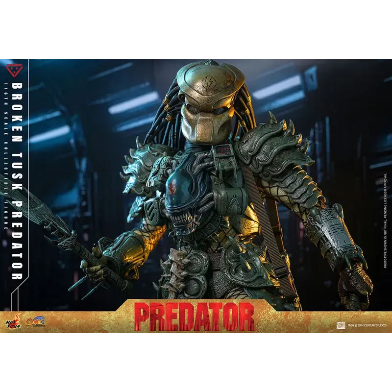 Predator Broken Tusk Hot Toys - Epic Collectible Figure