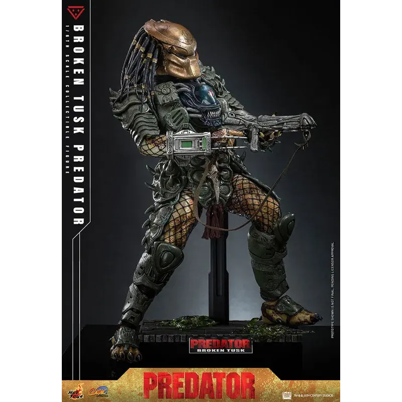 Predator Broken Tusk Hot Toys - Epic Collectible Figure