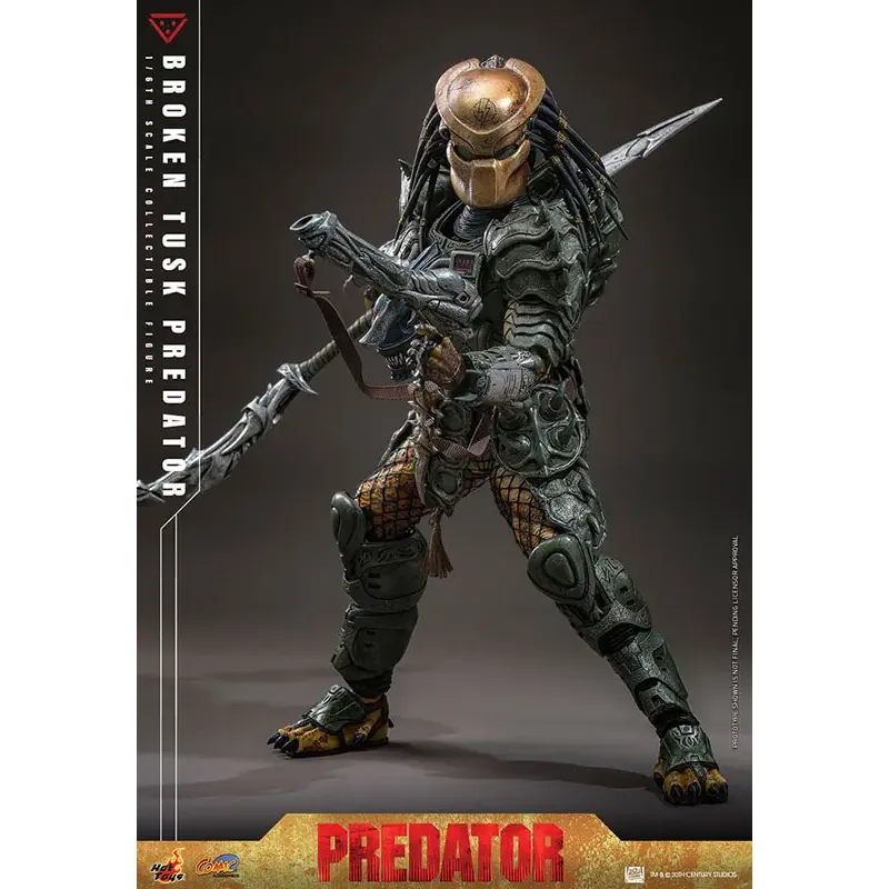 Predator Broken Tusk Hot Toys - Epic Collectible Figure