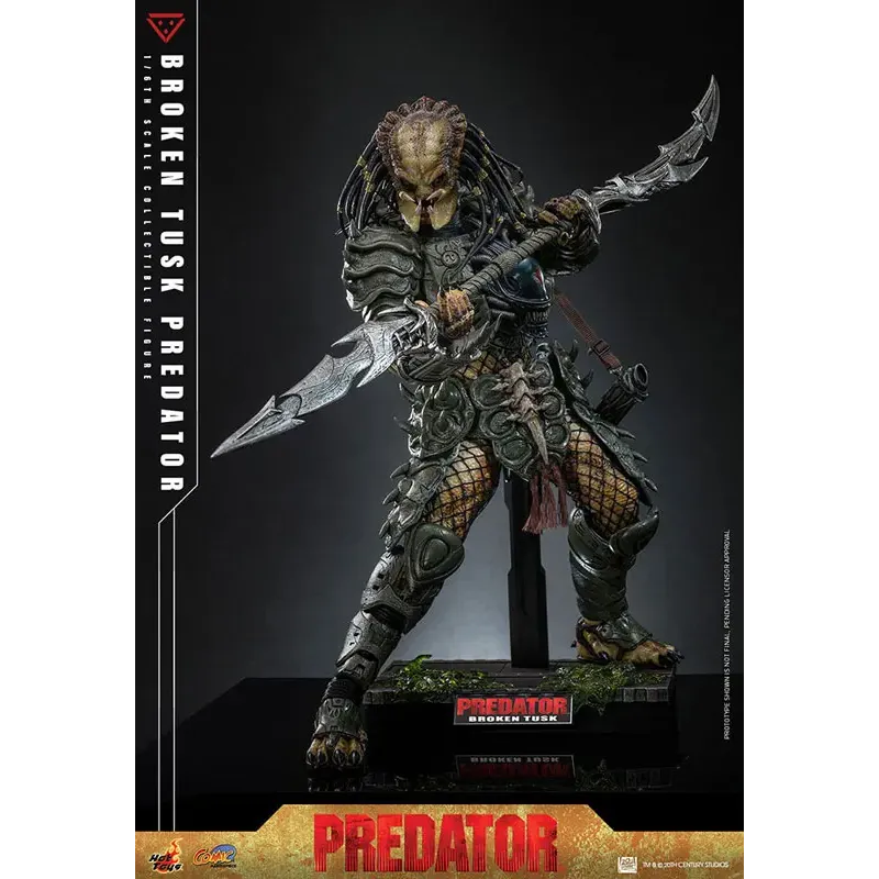 Predator Broken Tusk Hot Toys - Epic Collectible Figure