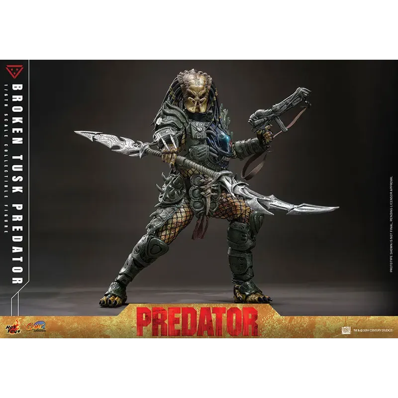 Predator Broken Tusk Hot Toys - Epic Collectible Figure