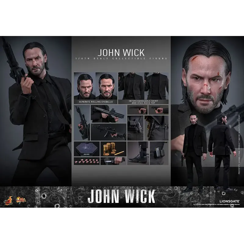 John Wick HOTTOYS: Premium Collectible Action Figure