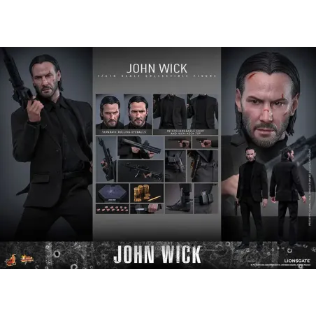 John Wick HOTTOYS: Premium Collectible Action Figure