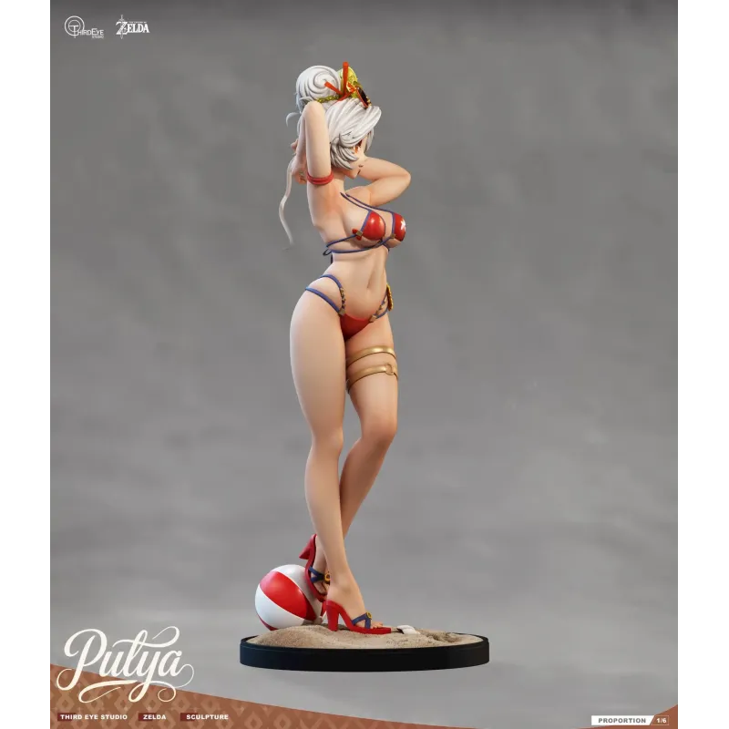 The Legend of Zelda Swimsuit Purah - Estilo Único y Divertido
