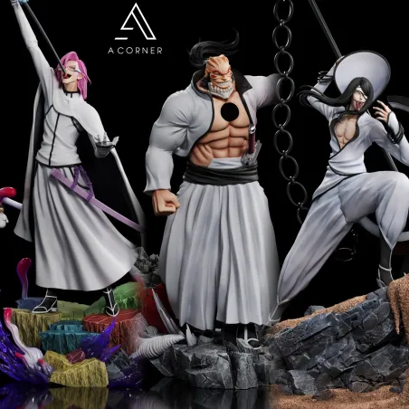 Bleach Espada Series No.5 x No.8 x No.0 - Corner Studio