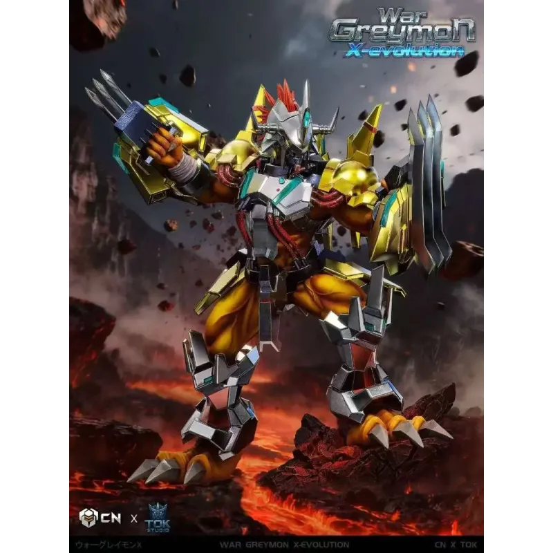 Digimon War Greymon X Antibody - Crazy Nest Studio Édition