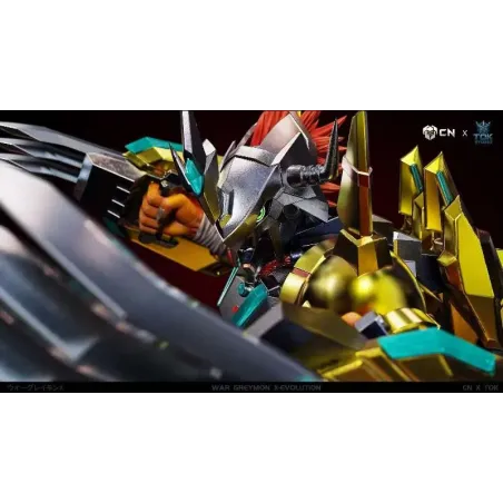 Digimon War Greymon X Antibody - Crazy Nest Studio Edition
