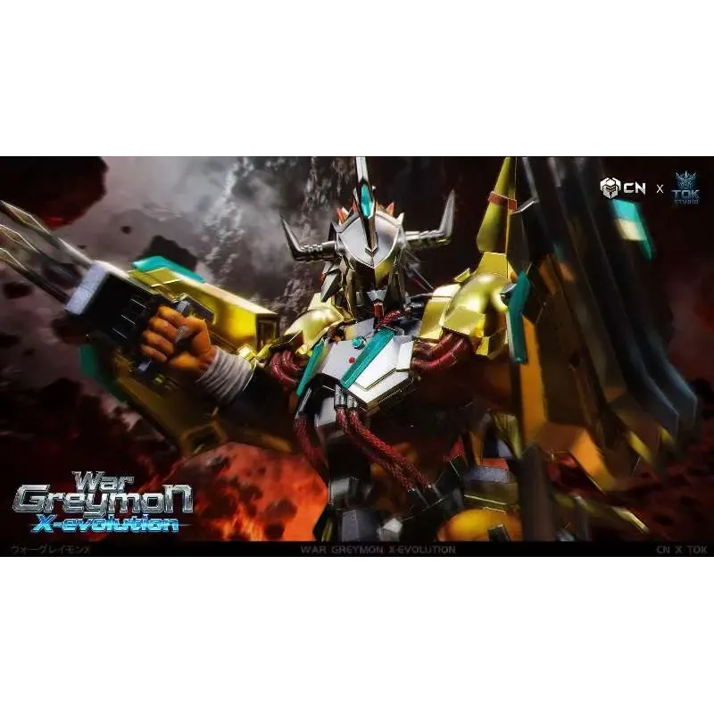 Digimon War Greymon X Antibody - Crazy Nest Studio Édition