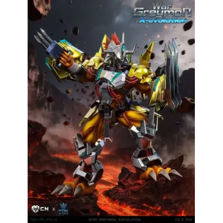 Digimon War Greymon X Antibody - Crazy Nest Studio Edition
