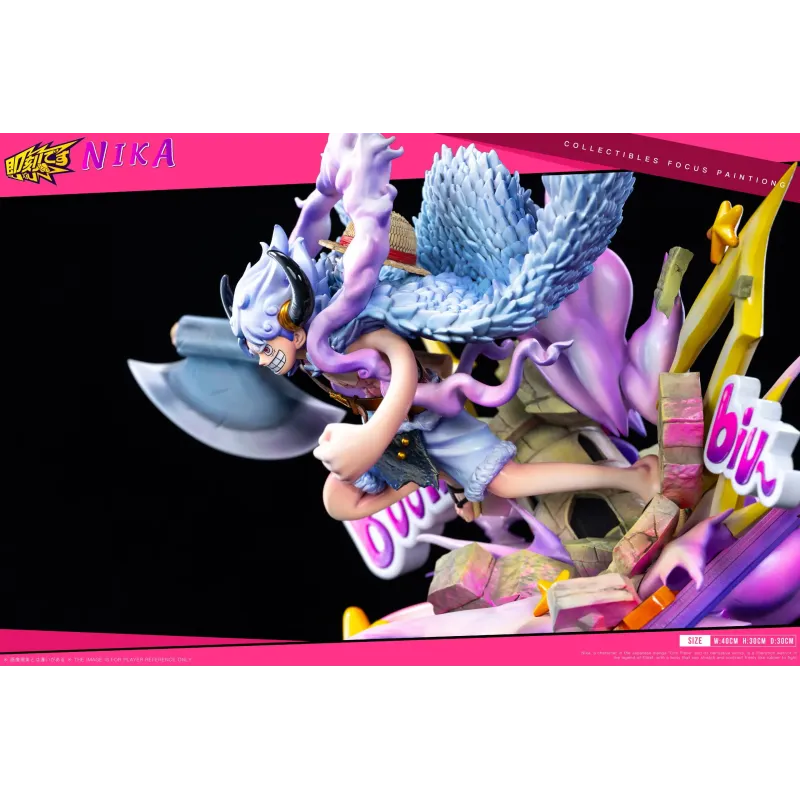 One Piece Nika Luffy Ji Ke Studio - Figurine de Collection Unique