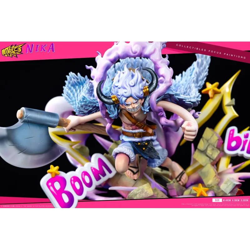 One Piece Nika Luffy Ji Ke Studio - Figurine de Collection Unique