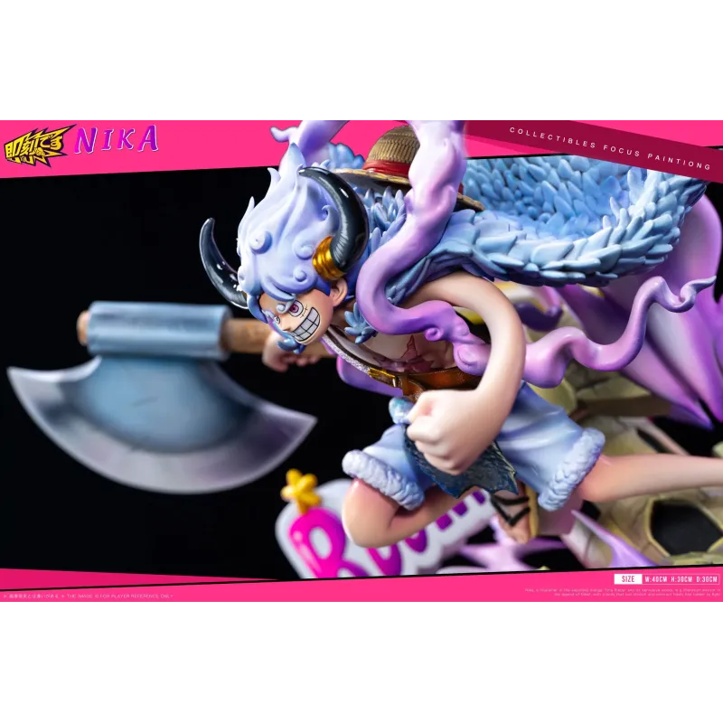 One Piece Nika Luffy Ji Ke Studio - Figurine de Collection Unique
