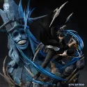 Mask Studio Sung Jin-woo vs Divine Statue Boss with LED