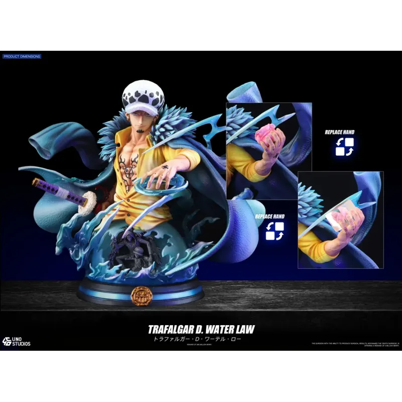 One Piece Trafalgar Law Bust Uno Studio