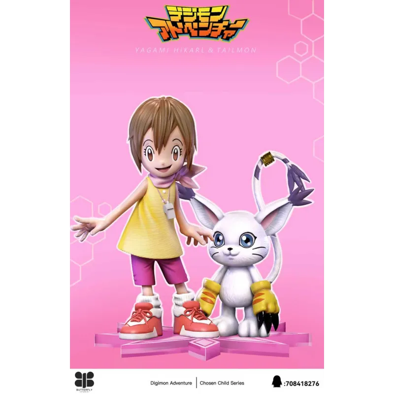 Butterfly Studio Yagami Hikari & Tailmon - Collection Exclusive !