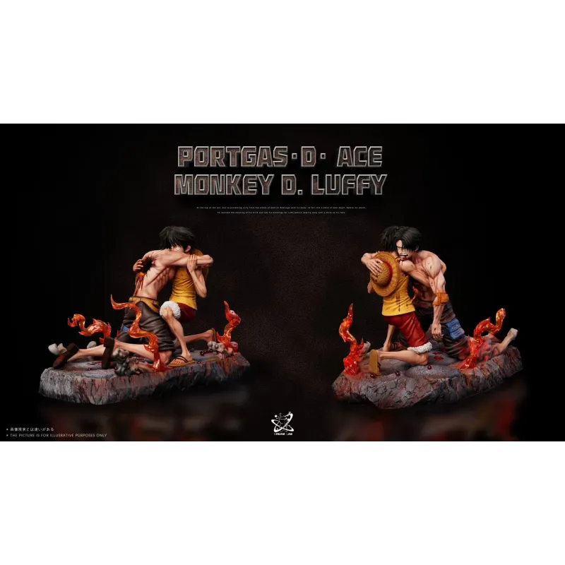 One Piece Ace and Luffy Farewell Dream Lab Studio