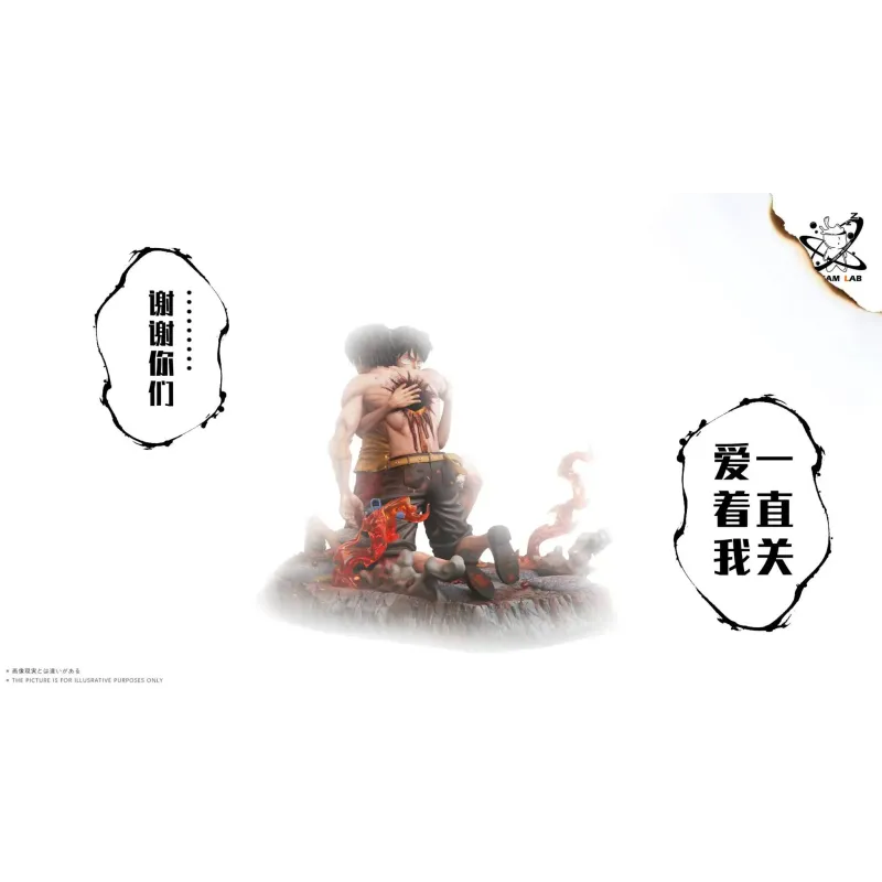 One Piece Ace and Luffy Farewell Dream Lab Studio