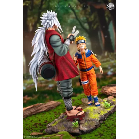 Naruto Shippuden Naruto & Jiraiya Sign Studio