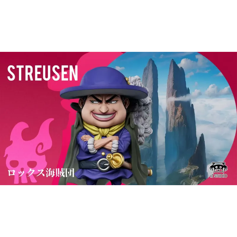 One Piece God Valley Incident 09 Rocks Pirates Streusen WCF YZ Studio