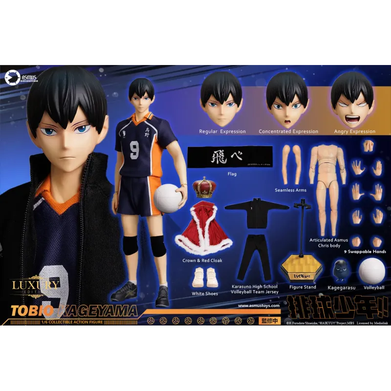 Haikyuu Tobio Kageyama Deluxe Ver. Asmus Toys