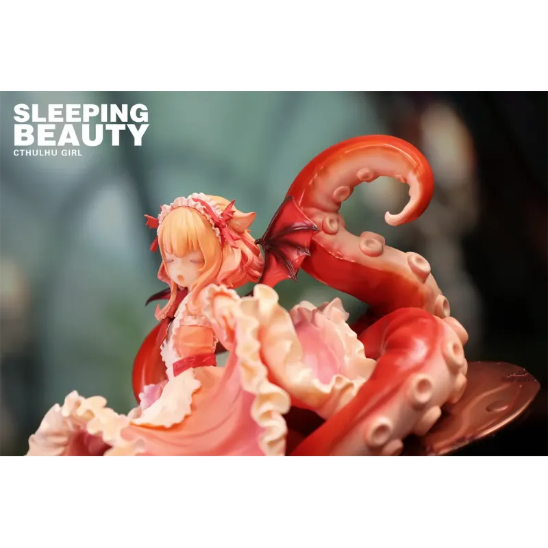 Original Character Sleeping Beauty Cthulhu Girl WeArtDoing Studio