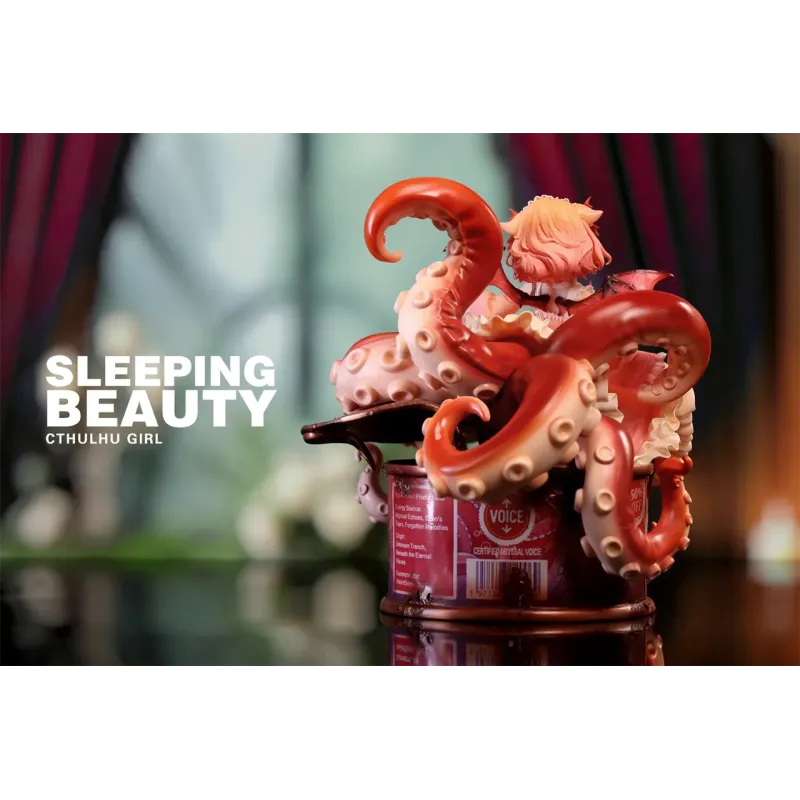 Original Character Sleeping Beauty Cthulhu Girl WeArtDoing Studio