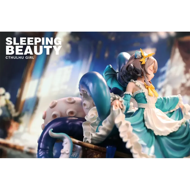 Original Character Sleeping Beauty Cthulhu Girl WeArtDoing Studio
