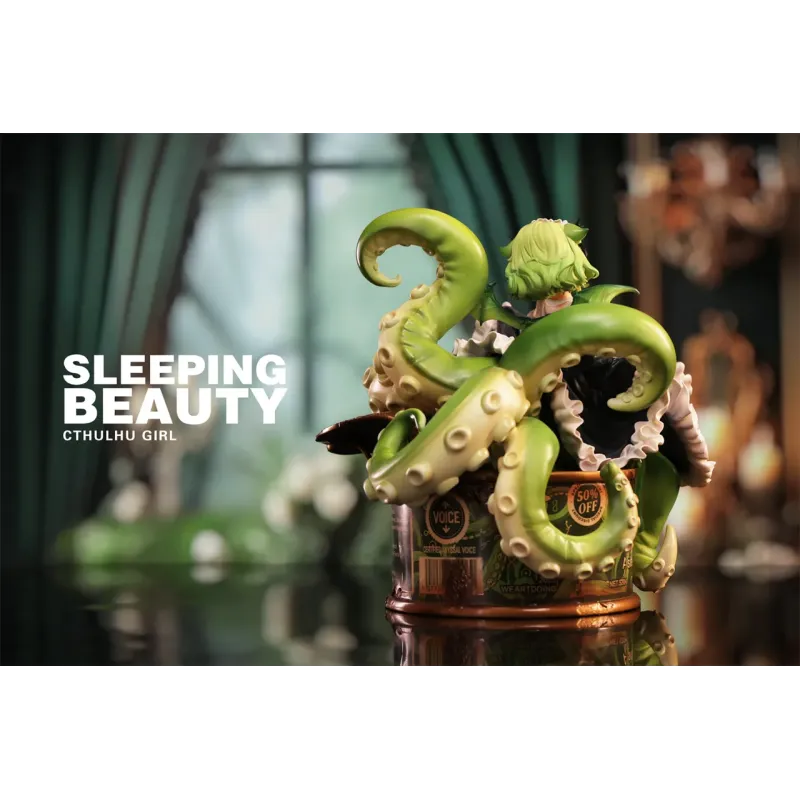 Original Character Sleeping Beauty Cthulhu Girl WeArtDoing Studio