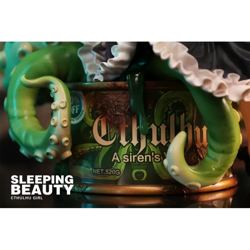 Original Character Sleeping Beauty Cthulhu Girl WeArtDoing Studio