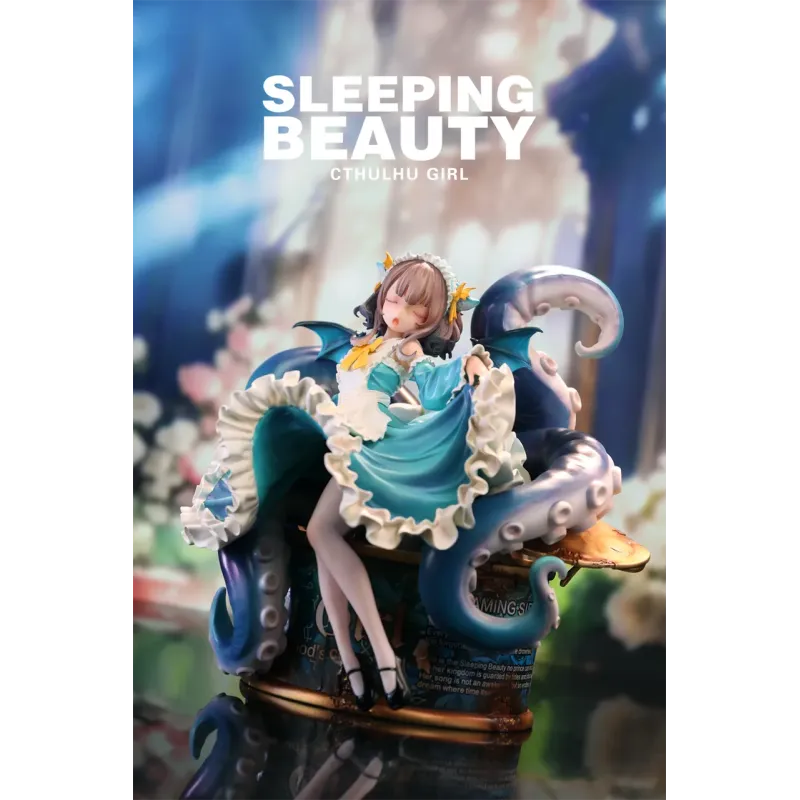 Original Character Sleeping Beauty Cthulhu Girl WeArtDoing Studio