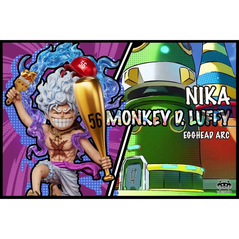 One Piece Egghead Arc 23 Baseball Luffy Nika WCF YZ Studio