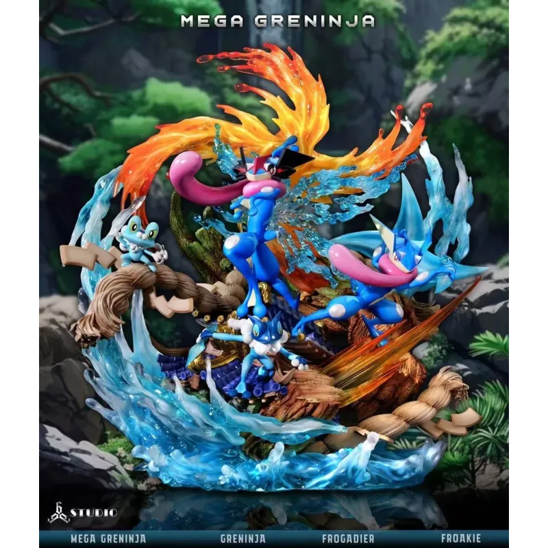 Pokemon Mega Greninja Water Shuriken 666 Studio