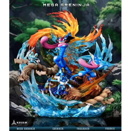 Pokemon Mega Greninja Water Shuriken 666 Studio