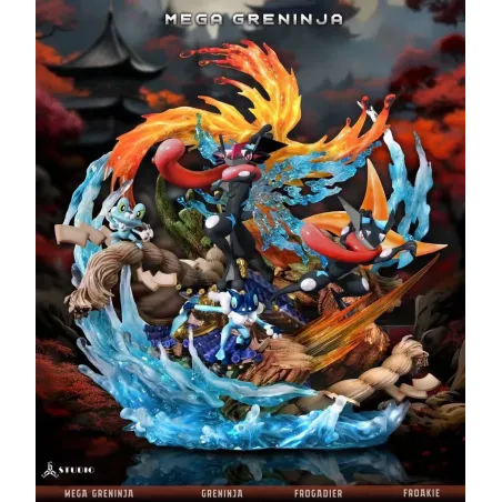 Pokemon Mega Greninja Water Shuriken 666 Studio