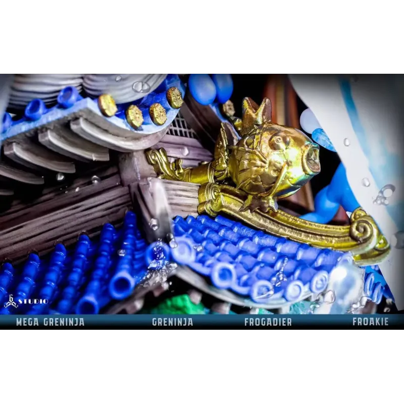 Pokemon Mega Greninja Water Shuriken 666 Studio