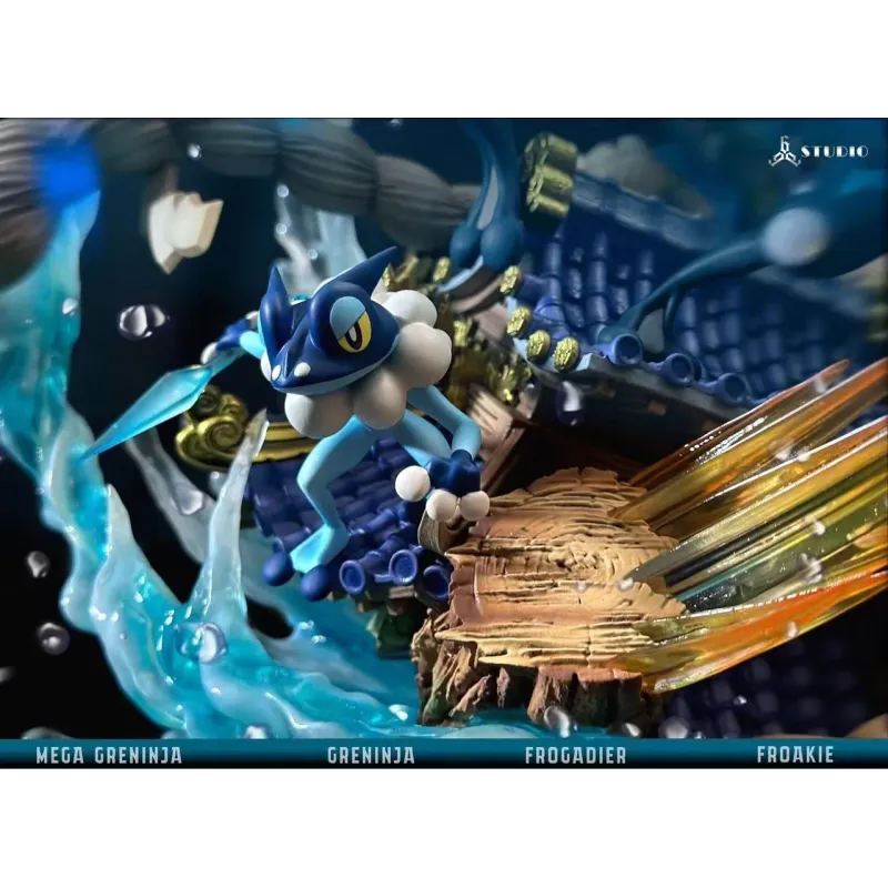 Pokemon Mega Greninja Water Shuriken 666 Studio