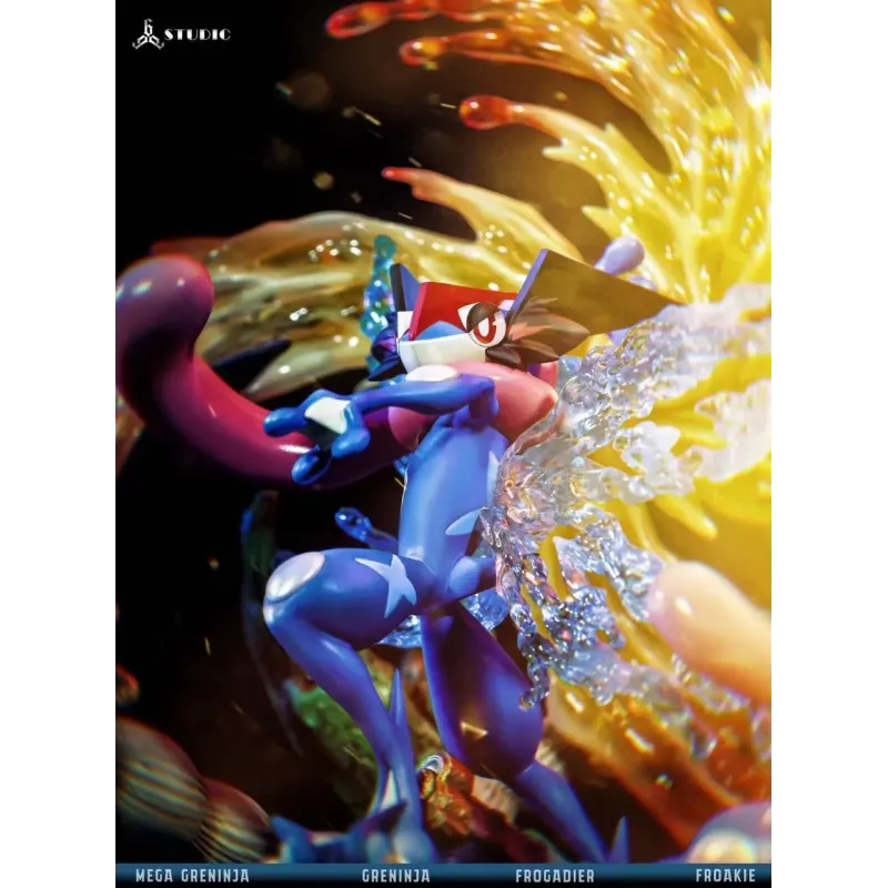 Pokemon Mega Greninja Water Shuriken 666 Studio