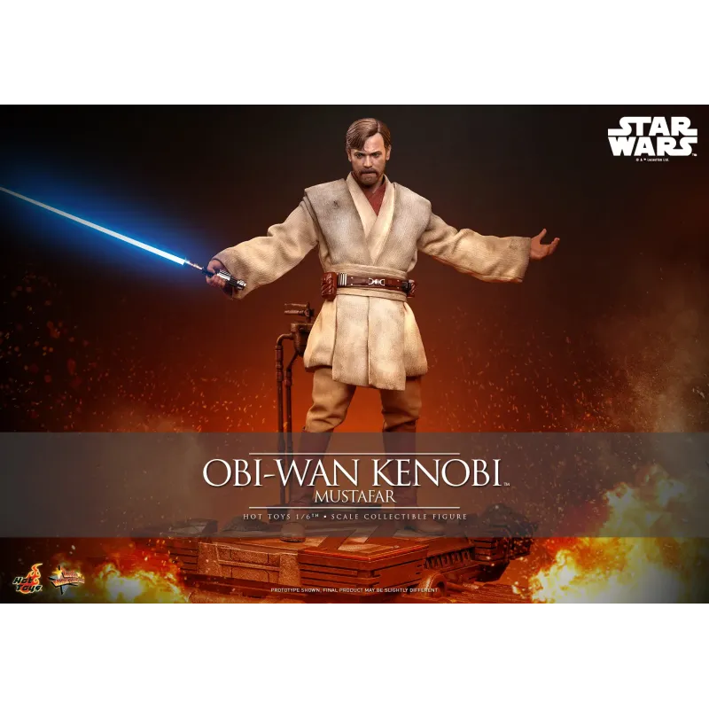 Star Wars Obi-Wan Kenobi (Mustafar) Hot Toys