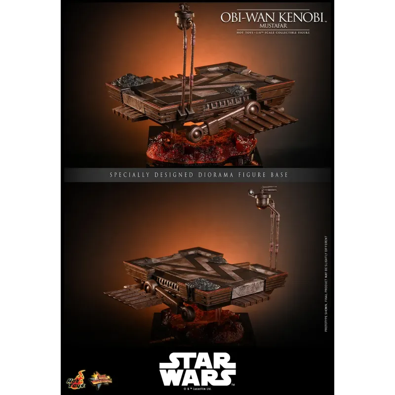 Star Wars Obi-Wan Kenobi (Mustafar) Hot Toys